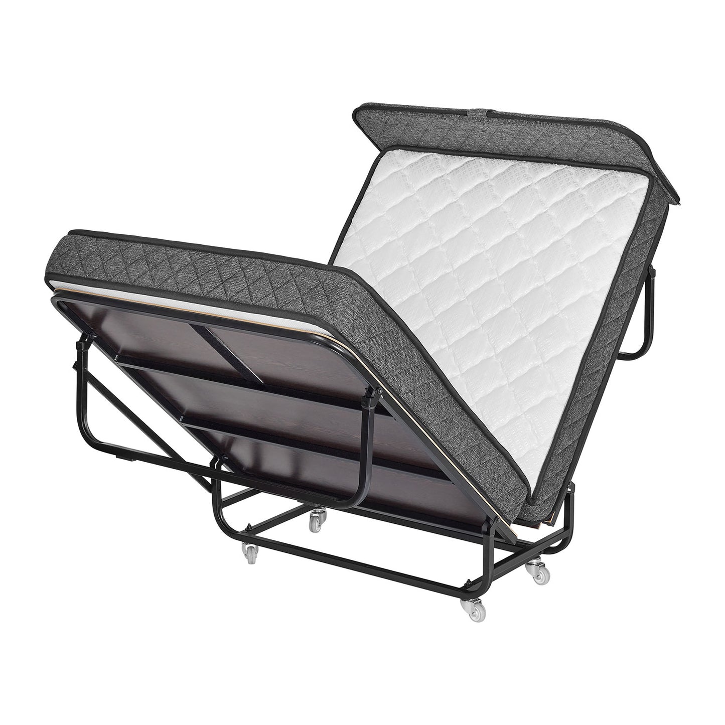 INCL. SHIPPING - Edward - Rollaway folding bed Original, firm