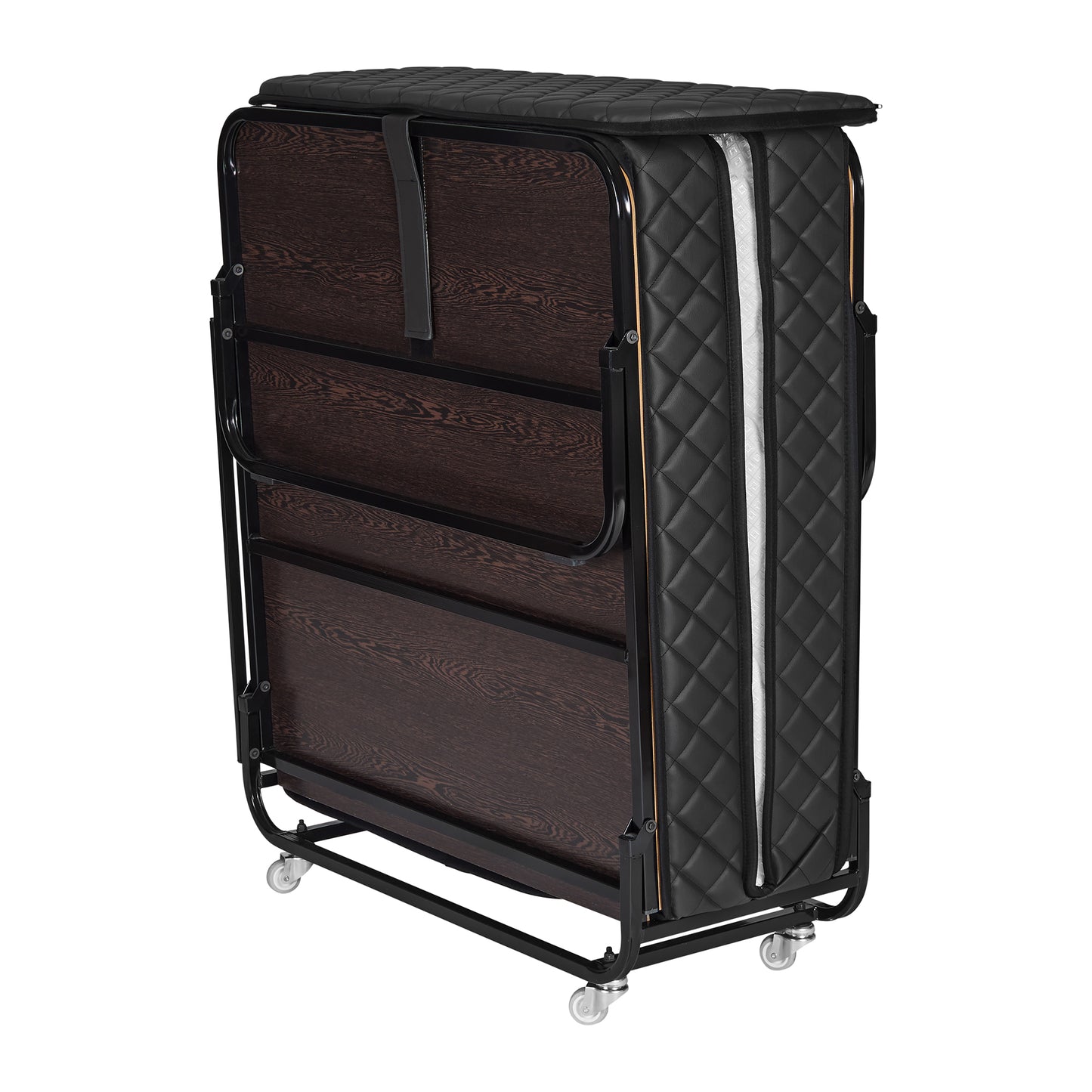 OUT OF STOCK! FREE PICK UP Miami - Edward - Rollaway folding bed Original PU leather, firm