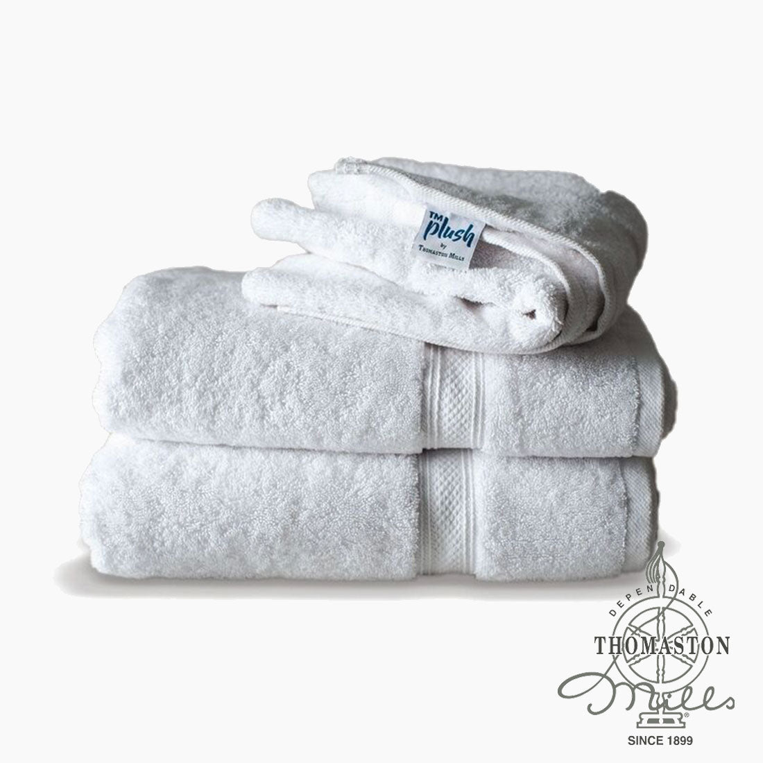 Thomaston Mills plush towels